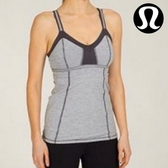 lululemon athletica Tops - Lululemon Light Up Tank Top Reflective shoulder